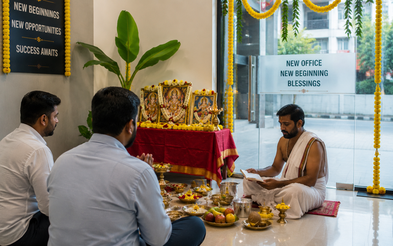 New Business or Office Opening Pooja